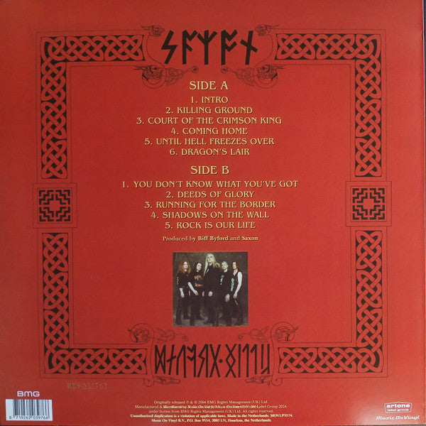 Saxon - Killing Ground (COLOR VINYL) | Mint (M) Mint (M)-The Happy Cap