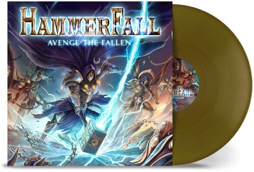 HammerFall - Avenge The Fallen (GOLD VINYL) | Mint (M) Mint (M)-The Happy Cap