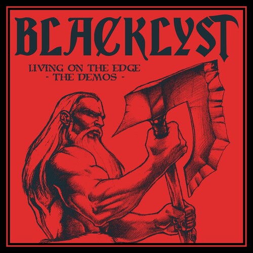 Blacklyst - Living on the Edge - The Demos (RED VINYL) | Mint (M) Mint (M)-The Happy Cap