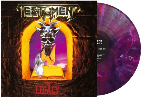 Testament - The Legacy (PURPLE BLUE & RED MARBLE VINYL) | Mint (M) Mint (M)-The Happy Cap