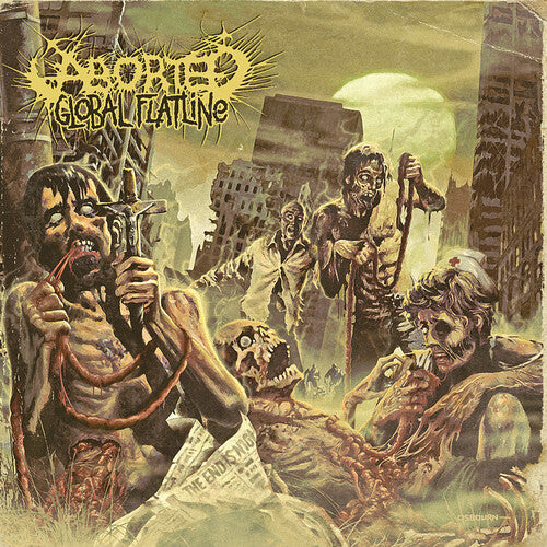 Aborted - Global Flatline (2xVINYL) | Mint (M) Mint (M)-The Happy Cap