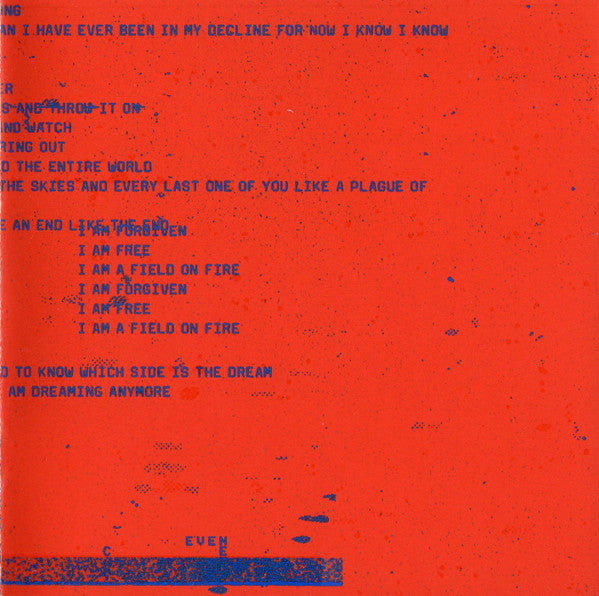 Nine Inch Nails - Not The Actual Events (CD) | Mint (M) Mint (M)-The Happy Cap
