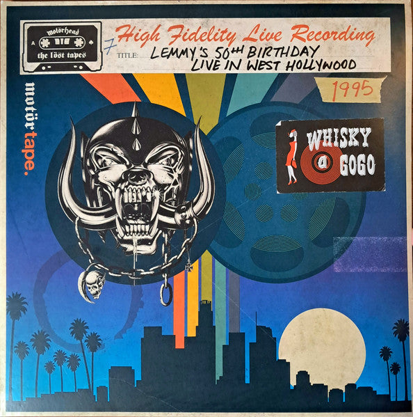 Motorhead - Lost Tapes Vol. 7: Lemmy's 50th Birthday, Live In West Hollywood 1995 (RSD CLEAR VINYL 2xLP BMG RIGHTS MANAGEMEN 2026) | NEW Mint (M) Mint (M)-The Happy Cap