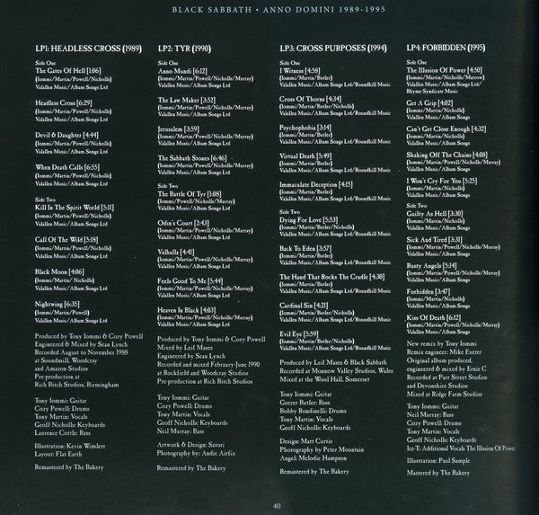 Anno Domini 1989-1995 (BOXSET) | Mint (M) Mint (M)-The Happy Cap