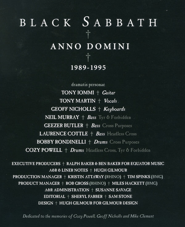 Anno Domini 1989-1995 (BOXSET) | Mint (M) Mint (M)-The Happy Cap