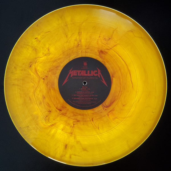 Master Of Puppets (RED BRICK VINYL) |-The Happy Cap