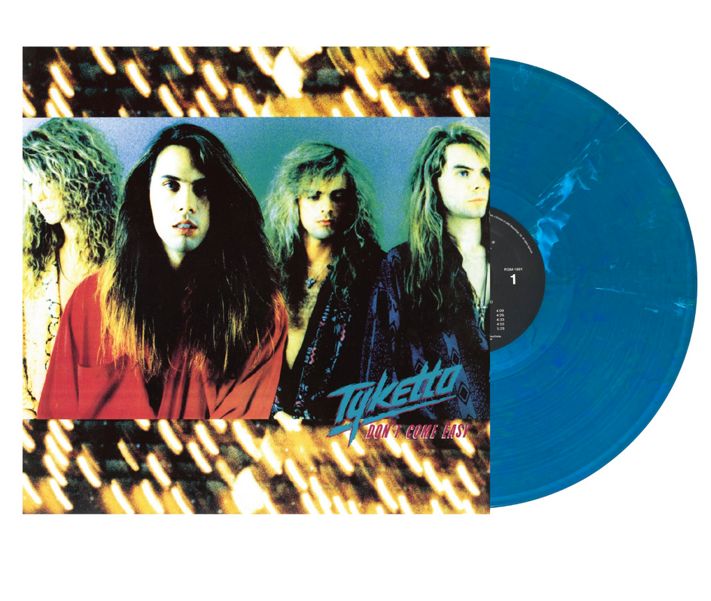 Tyketto - Don'T Come Easy (Remastered Teal W/ White Swirl VINYL) | Mint (M) Mint (M)-The Happy Cap