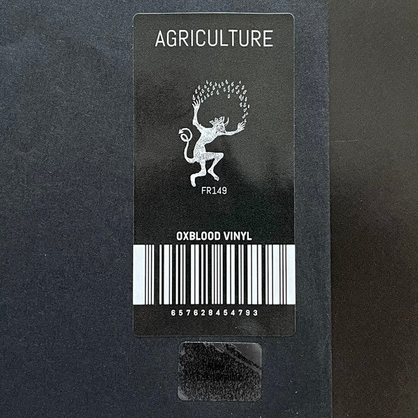 Agriculture - Agriculture (OXBLOOD VINYL) |-The Happy Cap