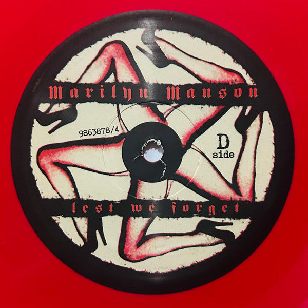 Marilyn Manson - Lest We Forget - The Best Of (UNOFFICIAL 2xCOLOR VINYL) | Mint (M) Mint (M)-The Happy Cap