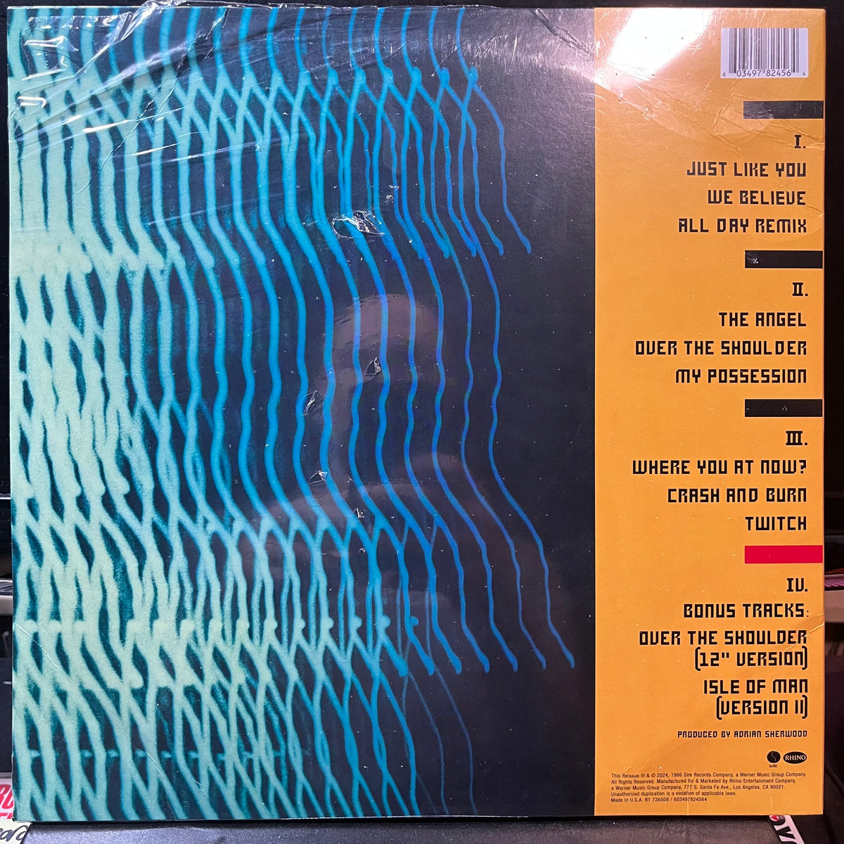 Ministry - Twitch (Deluxe Edition)(RKTBR24)(B&MEX)*CREASED* | Mint (M) Very Good Plus (VG+)-The Happy Cap