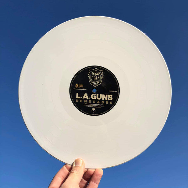 L.A. Guns (2) - Renegades (WHITE VINYL) | Mint (M) Mint (M)-The Happy Cap