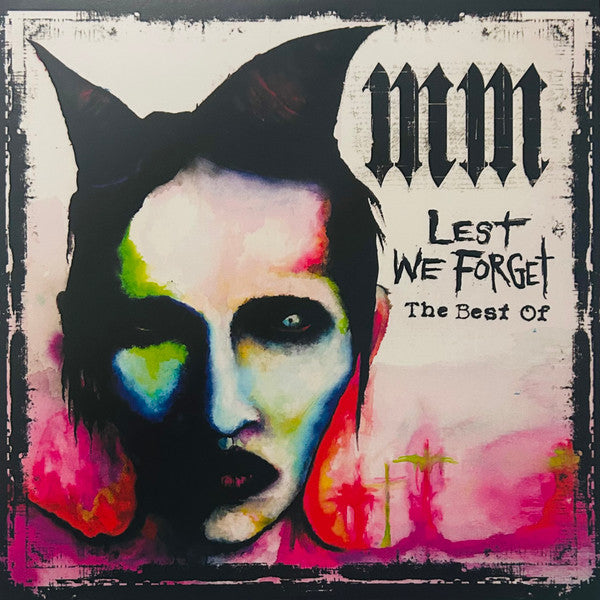 Marilyn Manson - Lest We Forget - The Best Of (UNOFFICIAL 2xCOLOR VINYL) | Mint (M) Mint (M)-The Happy Cap