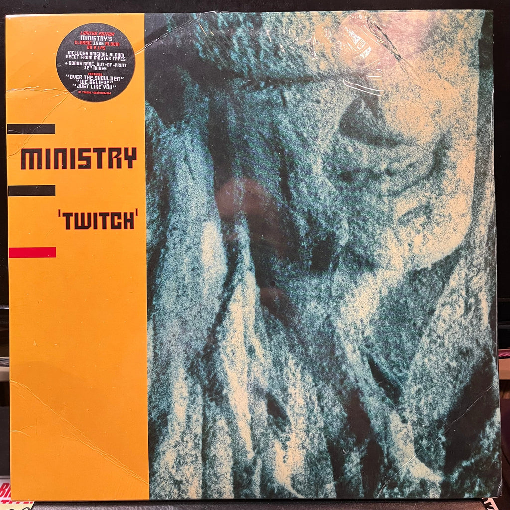 Ministry - Twitch (Deluxe Edition)(RKTBR24)(B&MEX)*CREASED* | Mint (M) Very Good Plus (VG+)-The Happy Cap