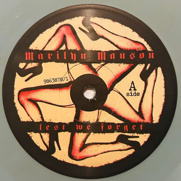 Marilyn Manson - Lest We Forget - The Best Of (UNOFFICIAL 2xCOLOR VINYL) | Mint (M) Mint (M)-The Happy Cap