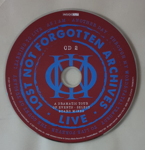 Dream Theater - A Dramatic Tour Of Events - Select Board Mixes (3xVINYL+2xCD) | Mint (M) Mint (M)-The Happy Cap