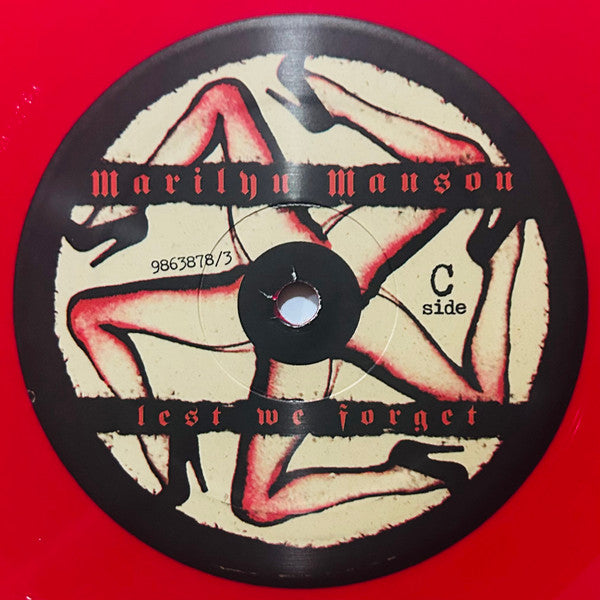 Marilyn Manson - Lest We Forget - The Best Of (UNOFFICIAL 2xCOLOR VINYL) | Mint (M) Mint (M)-The Happy Cap