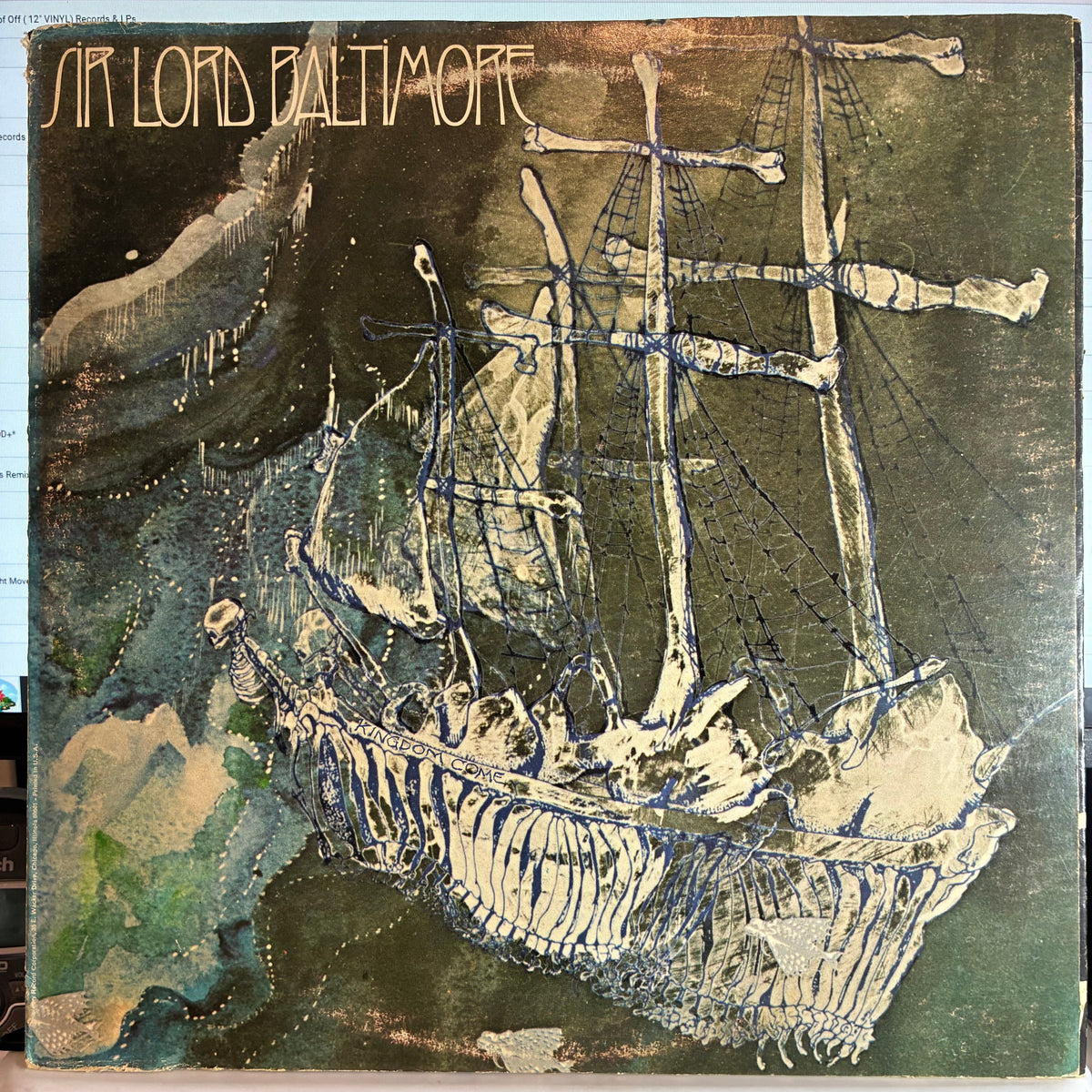 Sir Lord Baltimore - Kingdom Come (VINYL) | Excellent (EX) Excellent (EX)-The Happy Cap