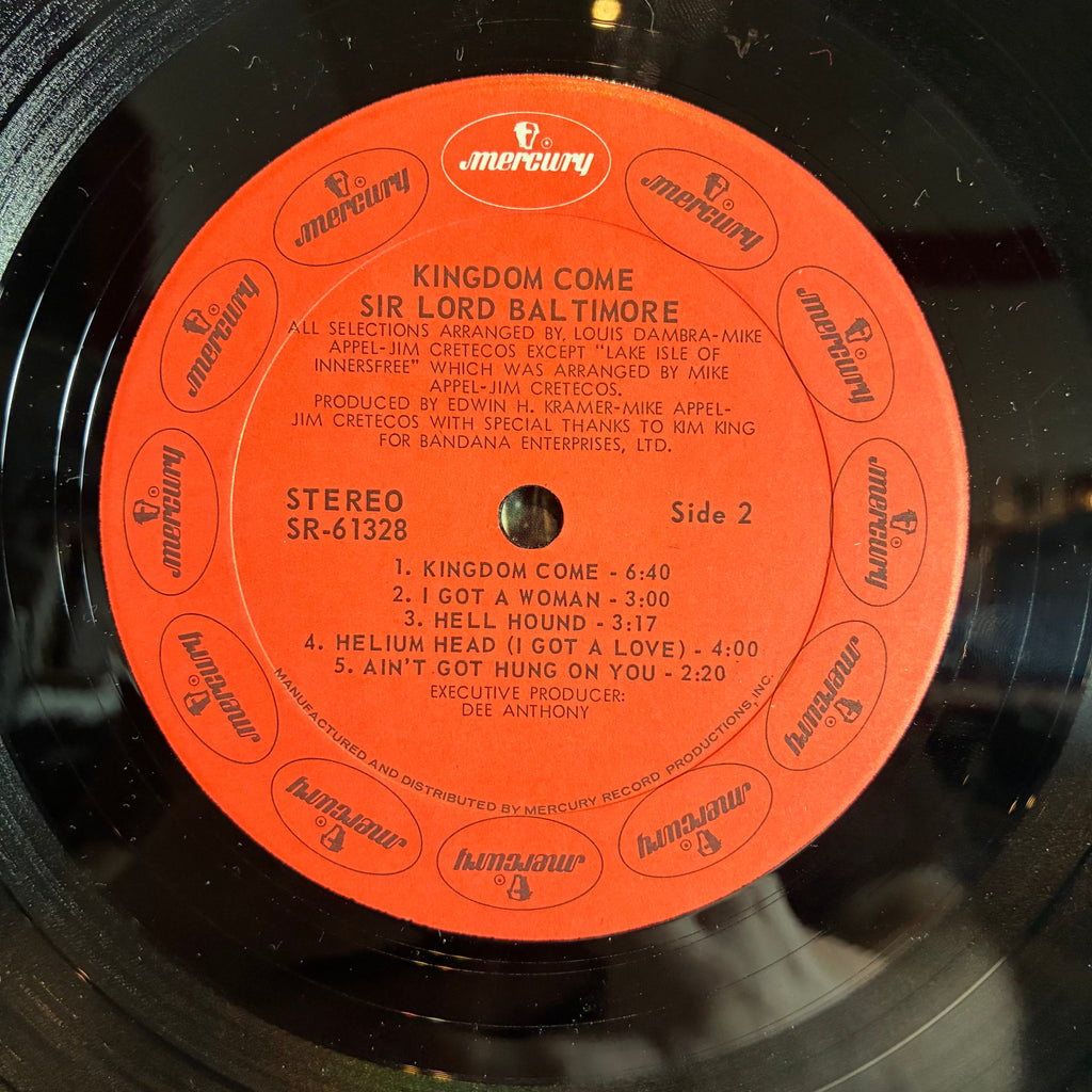 Sir Lord Baltimore - Kingdom Come (VINYL) | Excellent (EX) Excellent (EX)-The Happy Cap