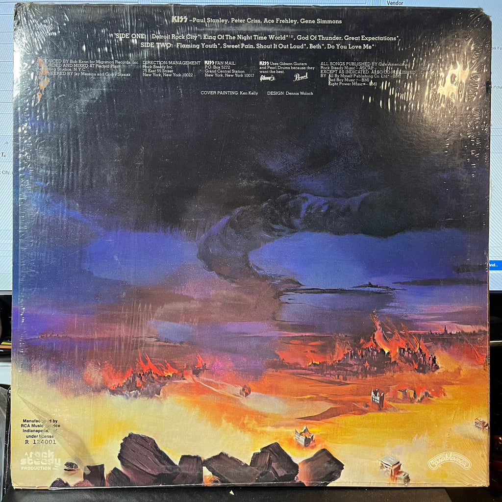 Kiss - Destroyer (VINYL) | Near Mint- (NM-) Excellent+ (EX+)-The Happy Cap