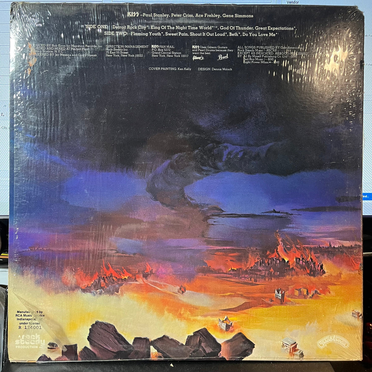 Kiss - Destroyer (VINYL) | Near Mint- (NM-) Excellent+ (EX+)-The Happy Cap