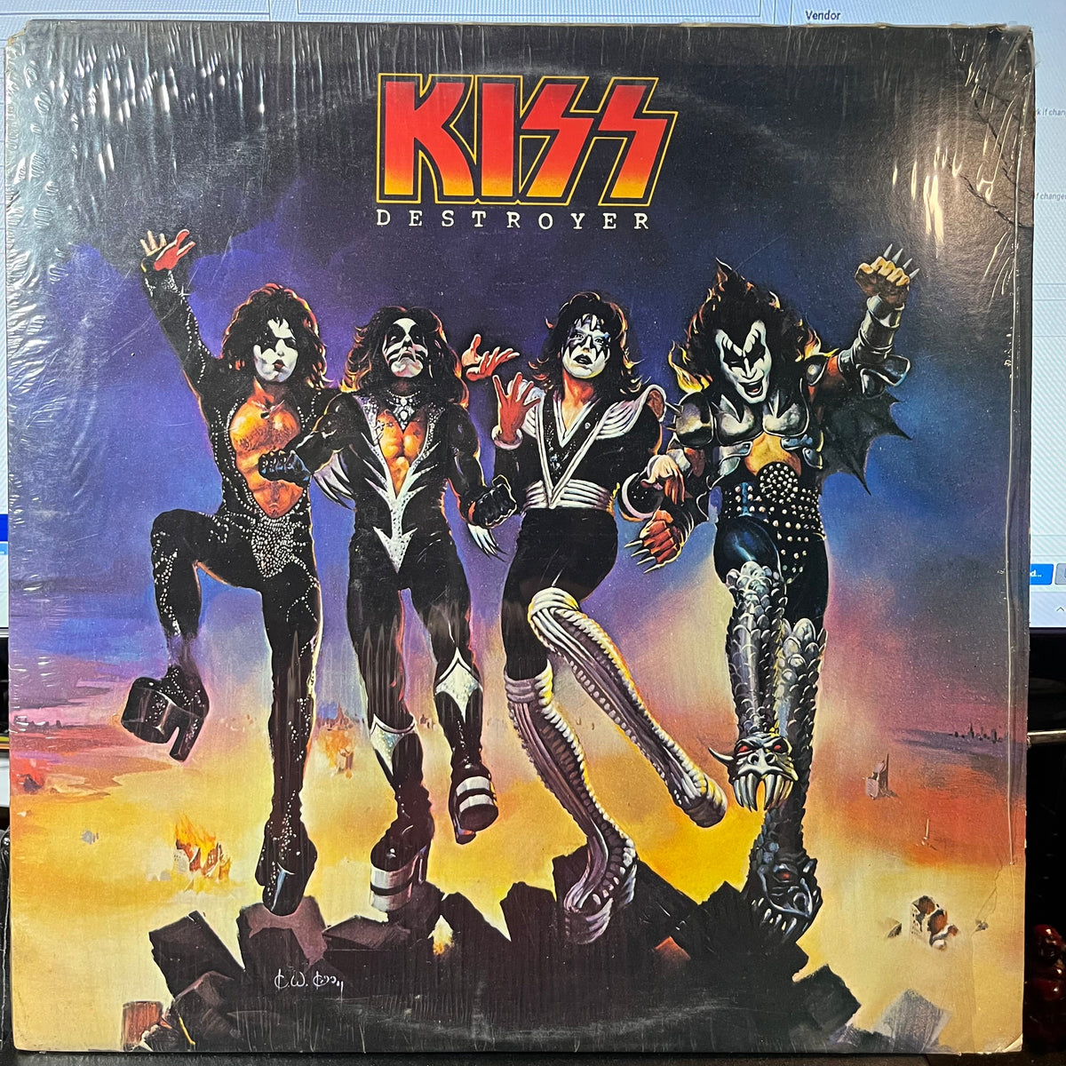 Kiss - Destroyer (VINYL) | Near Mint- (NM-) Excellent+ (EX+)-The Happy Cap