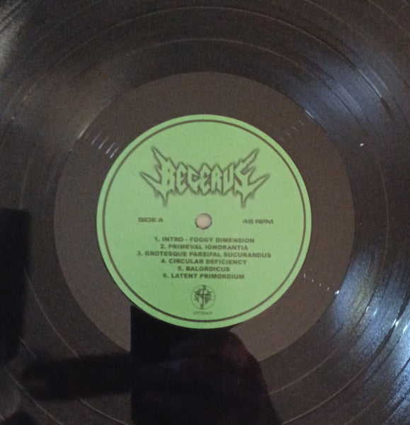 Becerus - Homo Homini Brutus (VINYL) | Near Mint+ (NM+) Mint (M)-The Happy Cap