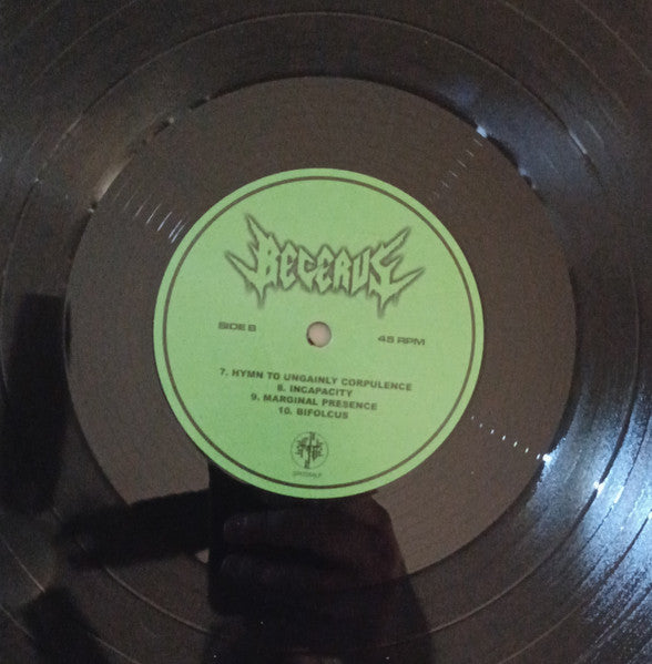 Becerus - Homo Homini Brutus (VINYL) | Near Mint+ (NM+) Mint (M)-The Happy Cap
