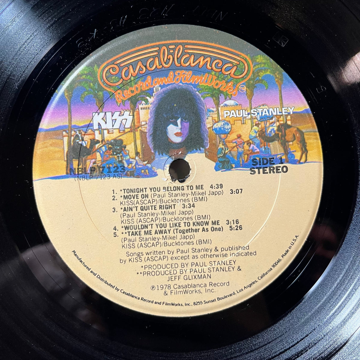 Kiss - Paul Stanley (VINYL & POSTER) | Near Mint- (NM-)-The Happy Cap