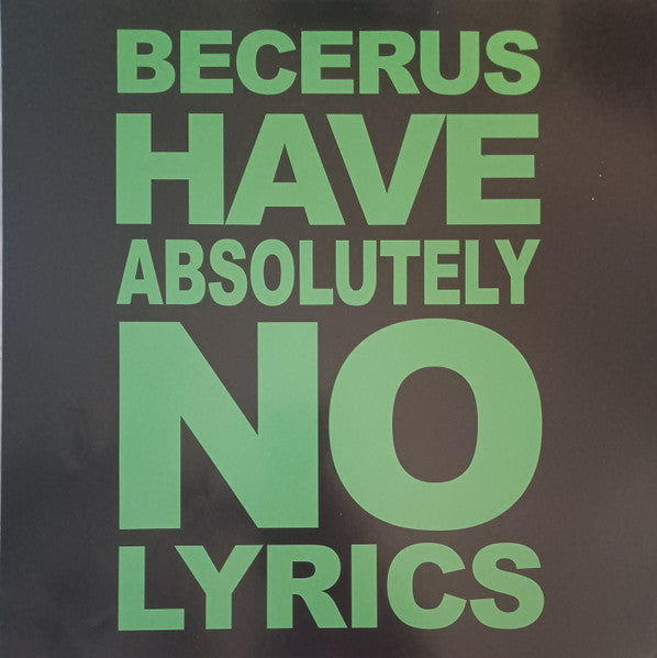 Becerus - Homo Homini Brutus (VINYL) | Near Mint+ (NM+) Mint (M)-The Happy Cap