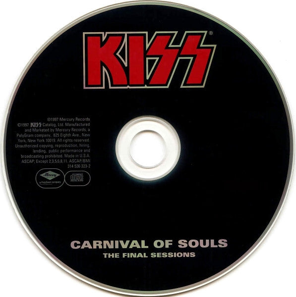 Kiss - Carnival Of Souls: The Final Sessions (CD) | Near Mint (NM) Near Mint (NM)-The Happy Cap
