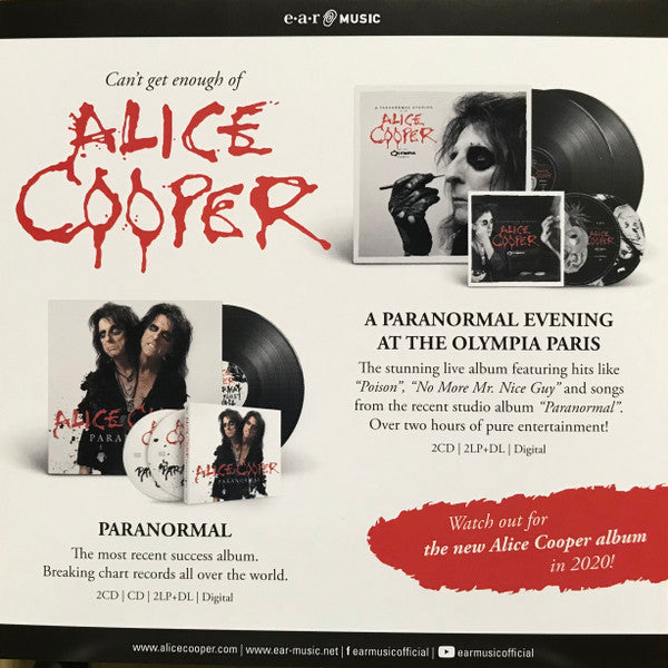 Alice Cooper (2) - The Breadcrumbs EP (10" VINYL) | Near Mint (NM or M-) Near Mint (NM)-The Happy Cap