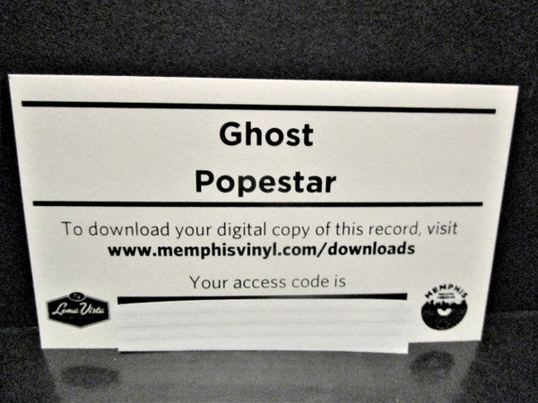 Ghost (32) - Popestar (VINYL) | Near Mint (NM or M-)-The Happy Cap