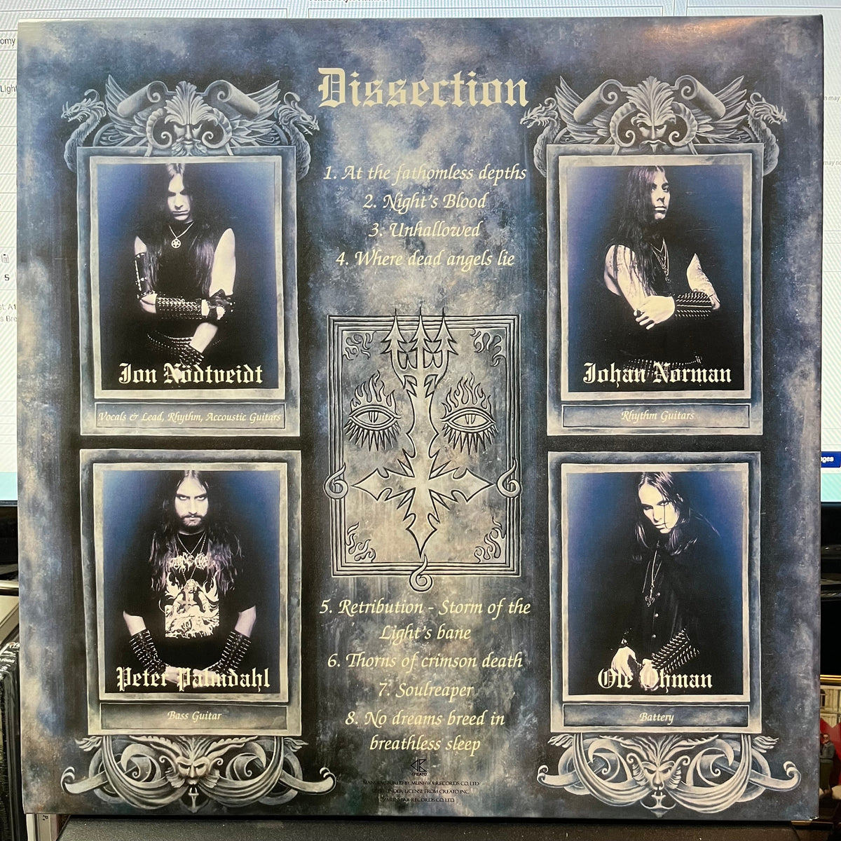 Storm Of The Light's Bane (PICTURE VINYL) | Near Mint (NM or M-)-The Happy Cap