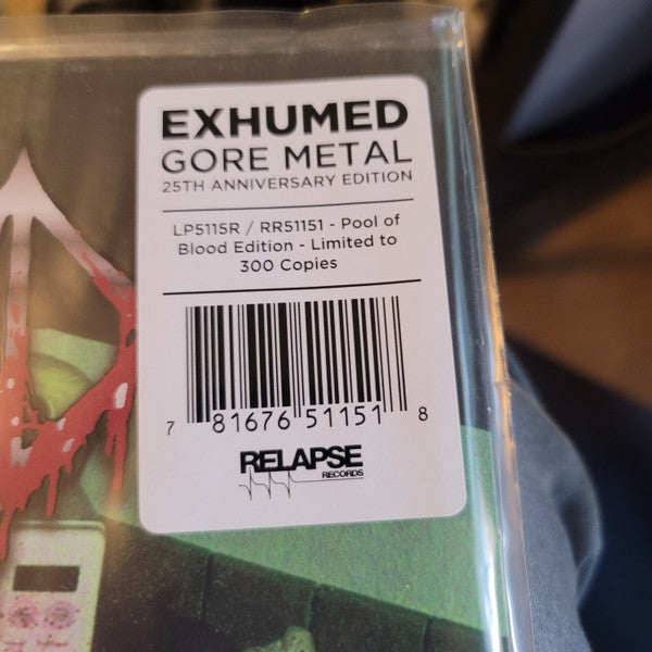 Exhumed - Gore Metal (25th Anniversary Edition) (VINYL) | Near Mint (NM) Mint (M)-The Happy Cap