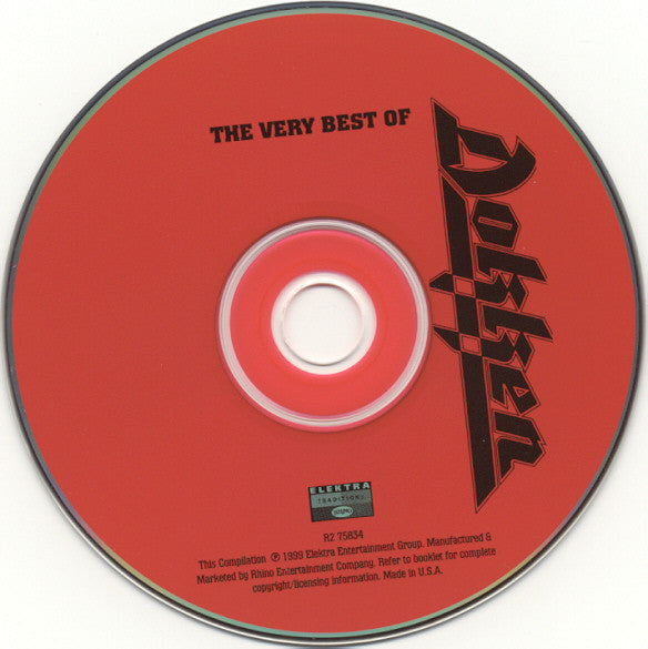 Dokken - The Very Best Of Dokken (CD) | Near Mint (NM) Near Mint (NM)-The Happy Cap