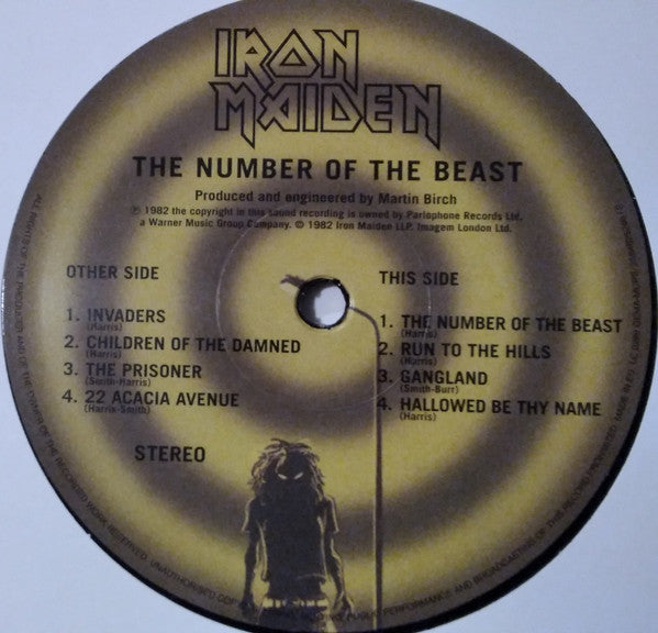 Iron Maiden - The Number Of The Beast | Mint (M) Mint (M)-The Happy Cap