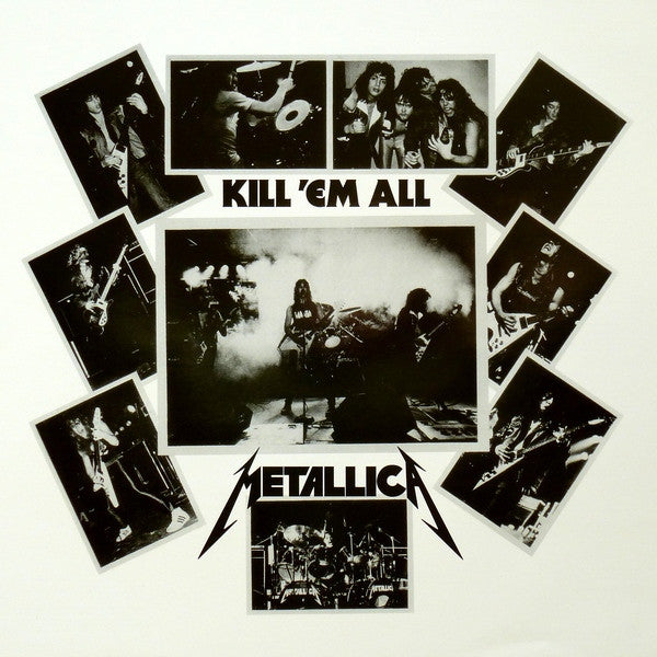Metallica Kill 'Em All Blackened LP, Album, RE, RM Mint (M) Mint (M)-The Happy Cap