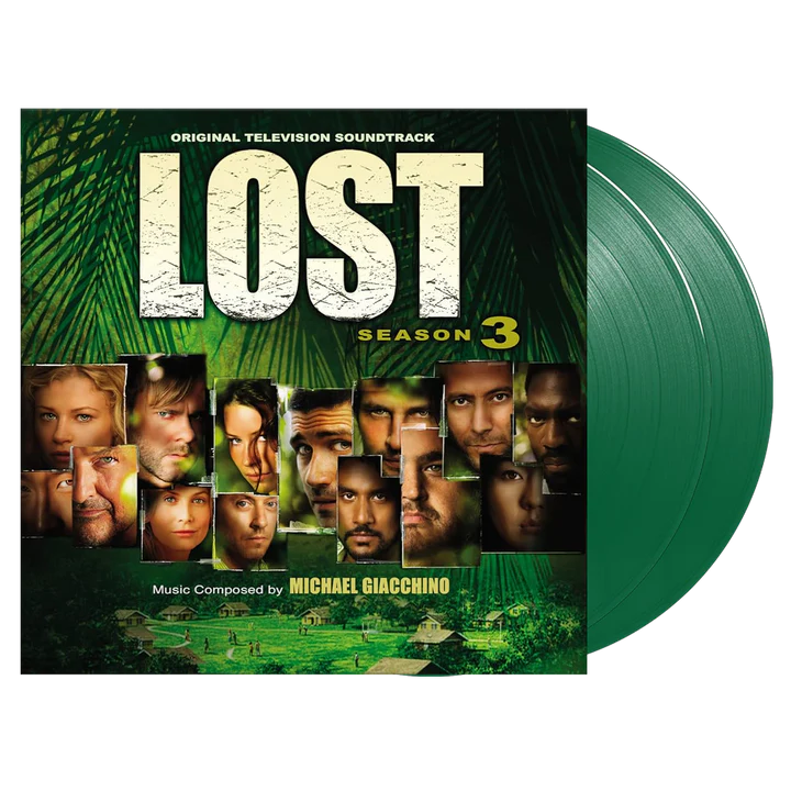 Michael Giacchino - Lost: Season 3 (Translucent Forest Green VINYL 2xLP Varèse Sarabande VSD01025) | NEW-The Happy Cap