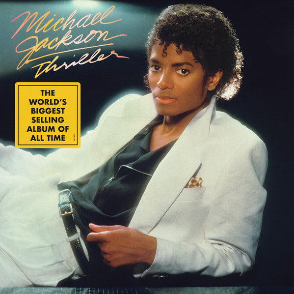 Michael Jackson Thriller Epic, MJJ Productions LP, Album, RE, RP Mint (M) Mint (M)-The Happy Cap