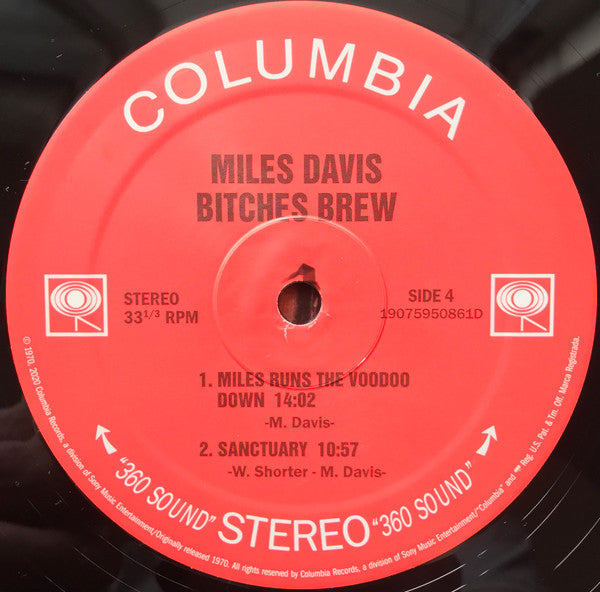 Miles Davis - Bitches Brew | Mint (M) Mint (M)-The Happy Cap