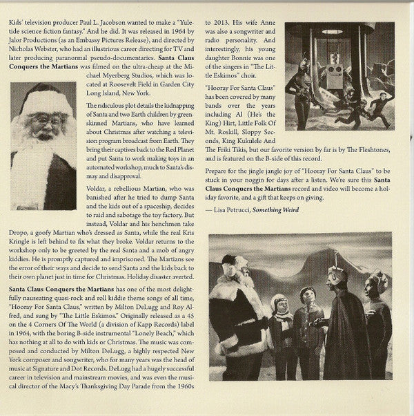 Milton DeLugg And The Little Eskimos / The Fleshto - Hooray For Santa Claus | Mint (M) Mint (M)-The Happy Cap