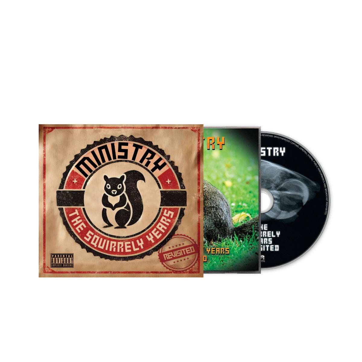 Ministry - The Squirrely Years Revisited (CD) | Mint (M) Mint (M)-The Happy Cap