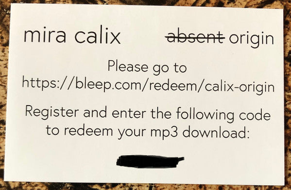 Mira Calix - Absent Origin | Mint (M) Mint (M)-The Happy Cap