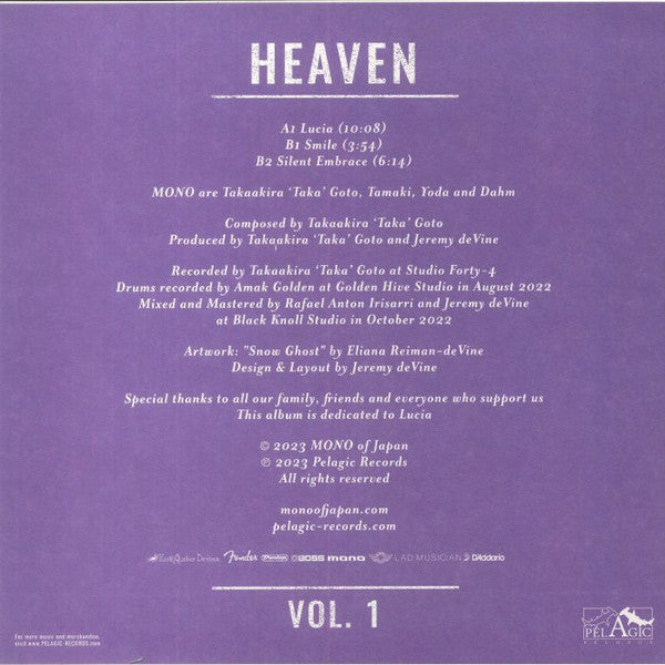 Mono (7) - Heaven Vol. 1 | Mint (M) Mint (M)-The Happy Cap
