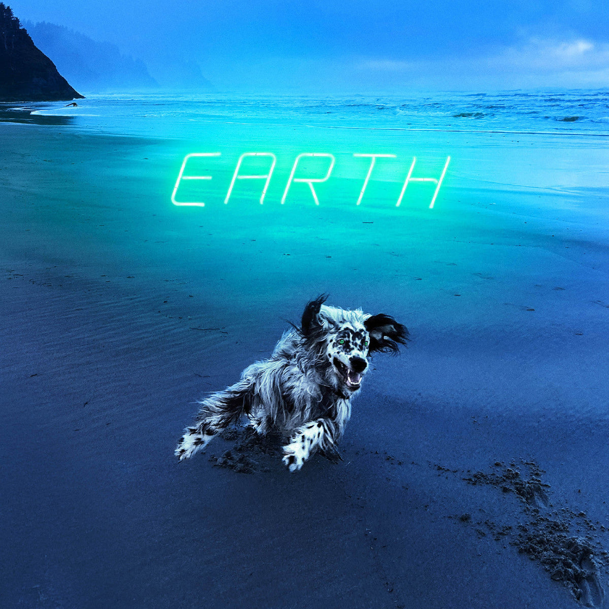 Motrik - Earth (Ocean Blue VINYL) | Mint (M) Mint (M)-The Happy Cap