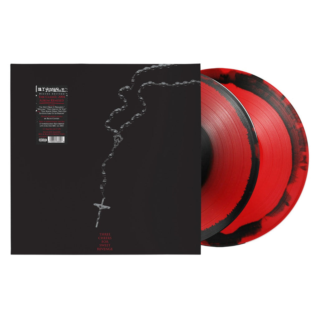 My Chemical Romance - Three Cheers For Sweet Revenge (2Lp)(Red/Black Corona Vinyl) | Mint (M) Mint (M)-The Happy Cap