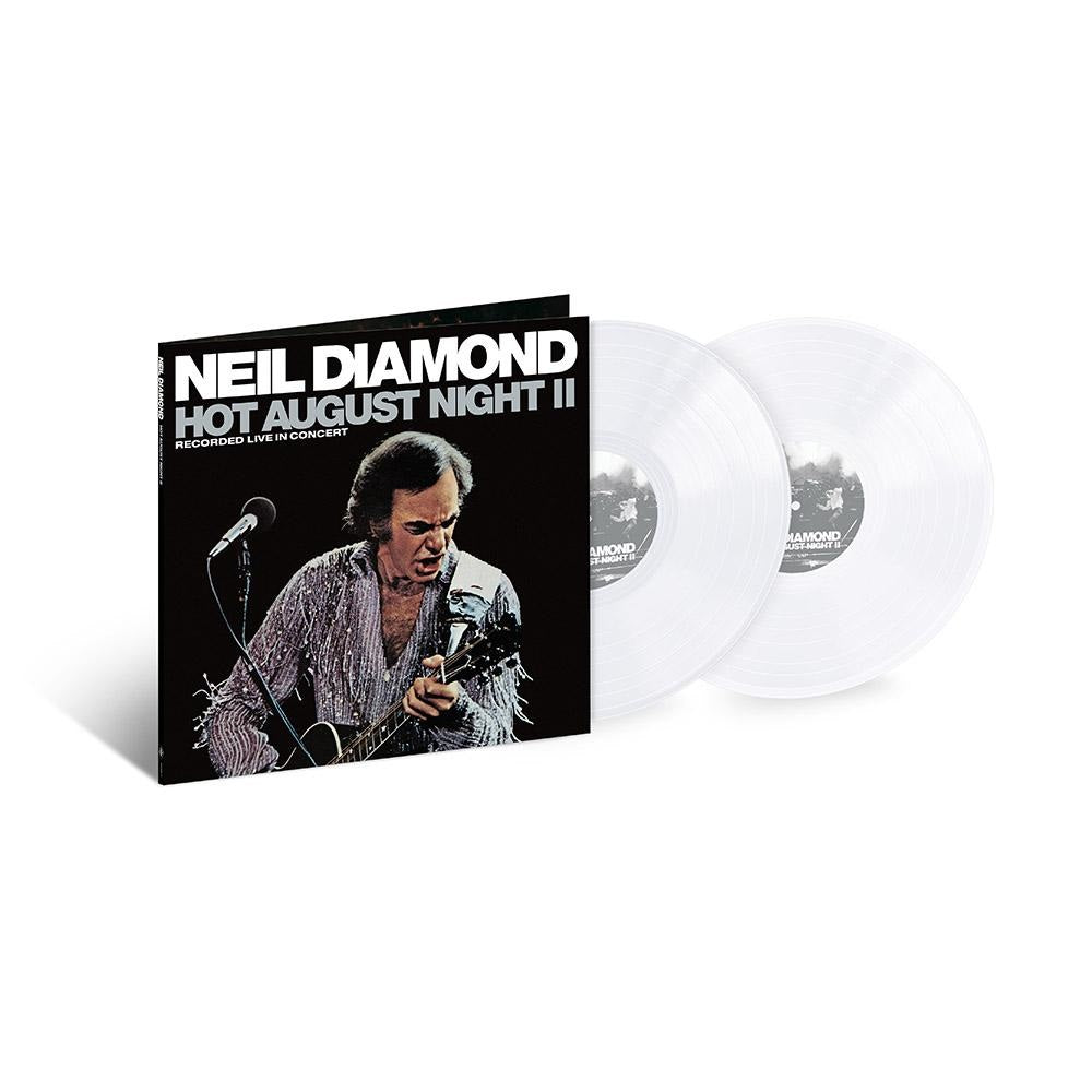Neil Diamond - Hot August Night II [Opaque White 2 LP] | Mint (M) Mint (M)-The Happy Cap
