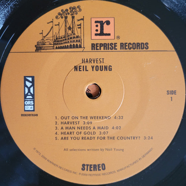 Neil Young - Harvest (VINYL) | Mint (M) Mint (M)-The Happy Cap