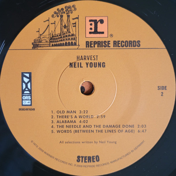 Neil Young - Harvest (VINYL) | Mint (M) Mint (M)-The Happy Cap