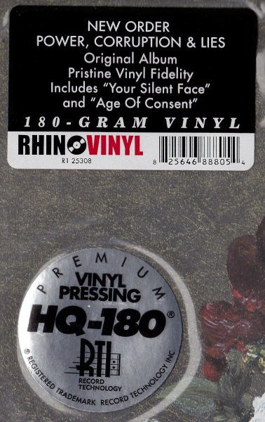 New Order - Power, Corruption & Lies | Mint (M) Mint (M)-The Happy Cap